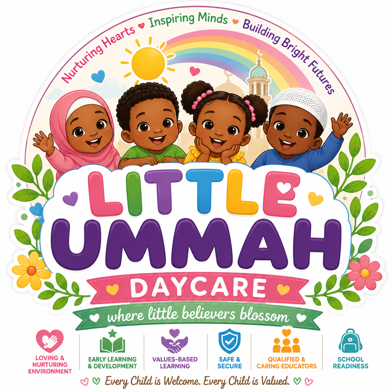 Little Ummah Daycare Logo